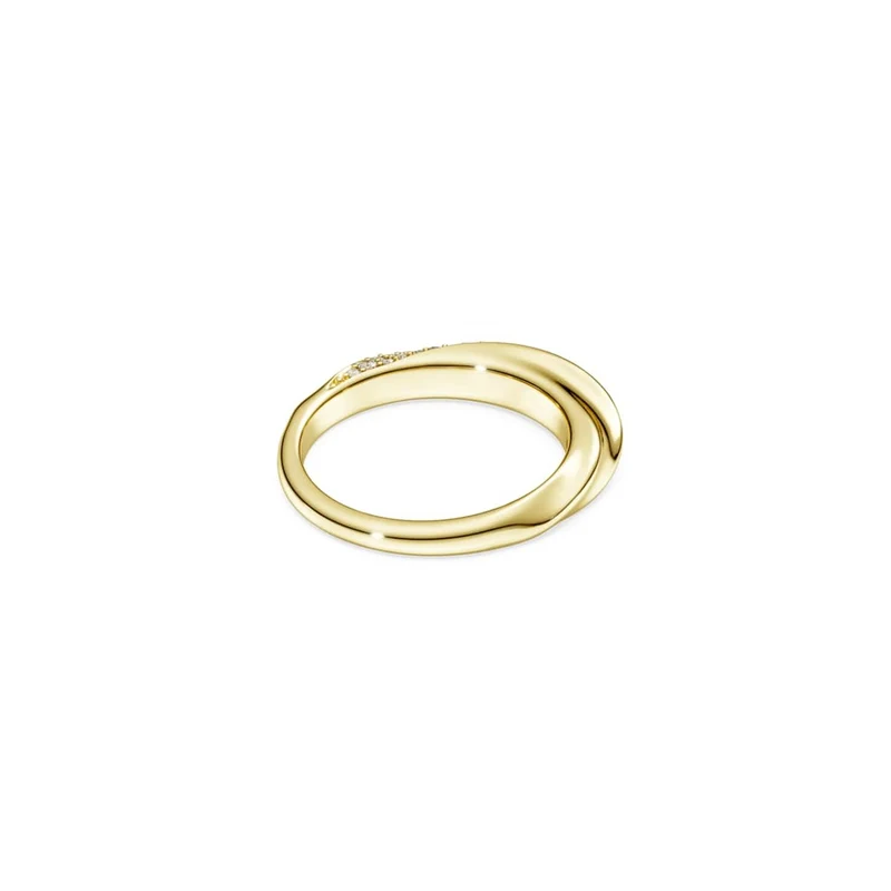Swarovski Classica Ring in Sterlingsilber-Goldoptik 5746020