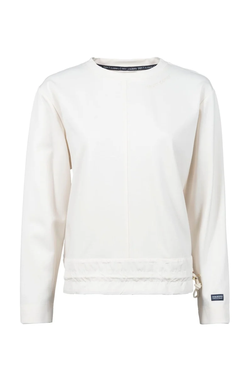 Sweatshirt Damen Gummibund