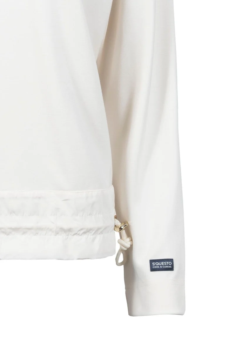 Sweatshirt Damen Gummibund