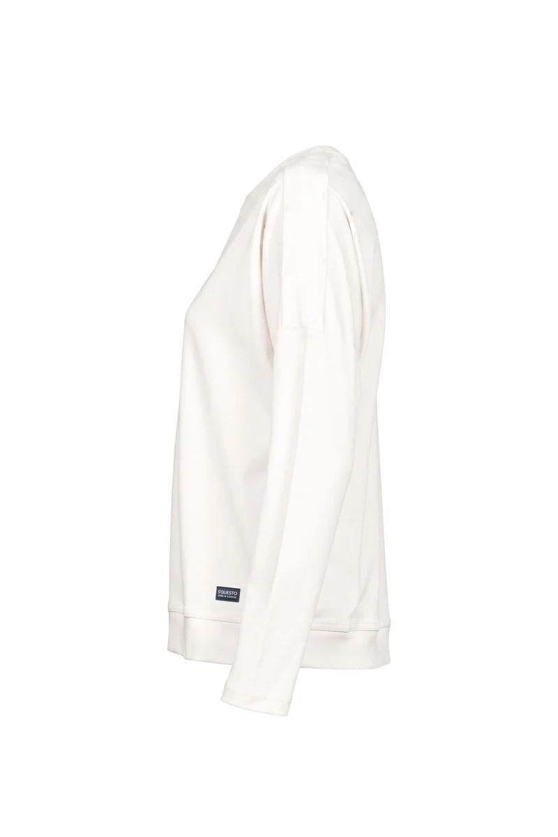 Langarmshirt Damen Frontmotiv mit Farbverlauf