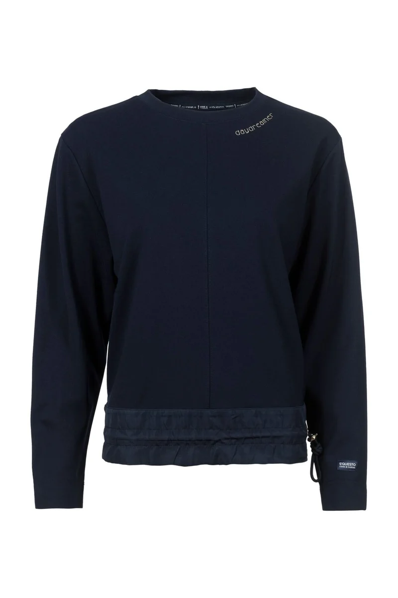 Sweatshirt Damen Gummibund