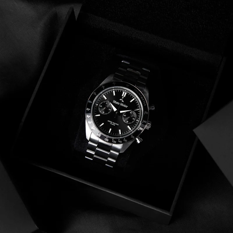 Mats Meier Arosa Racing herren Uhr Silber MM50009