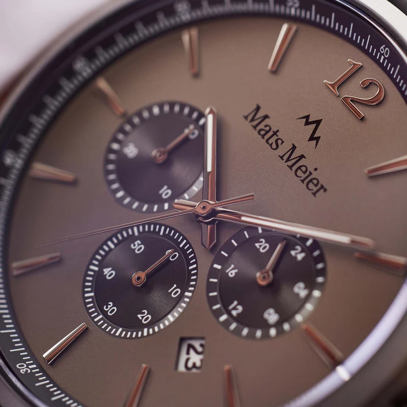 Mats Meier Grand Cornier herren Uhr Grau MM00125