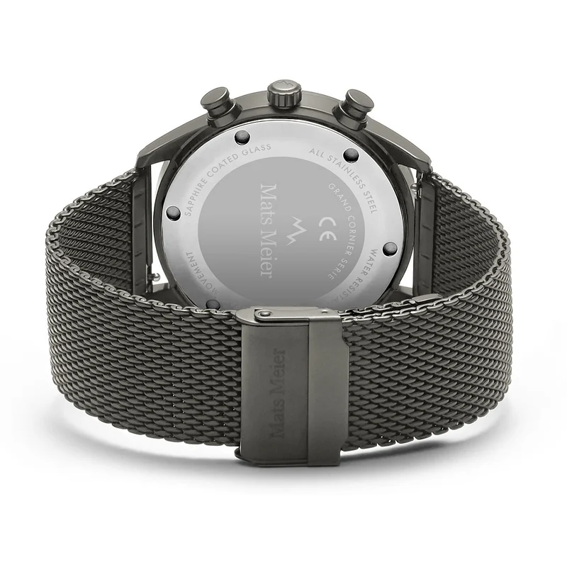 Mats Meier Grand Cornier herren Uhr Grau MM00125