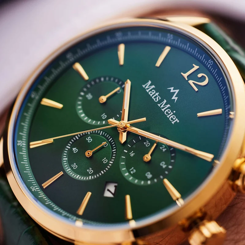 Mats Meier Grand Cornier herren Uhr Grün MM00122