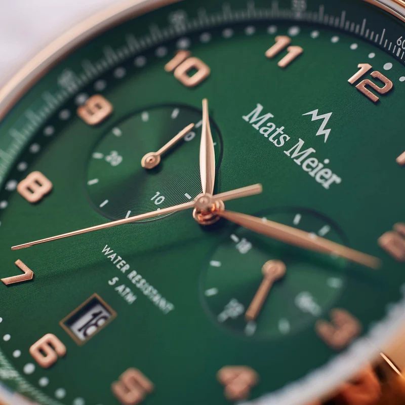 Mats Meier Mont Vélan herren Uhr Braun MM10002
