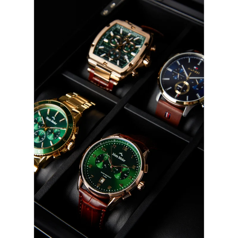 Mats Meier Mont Vélan herren Uhr Braun MM10002