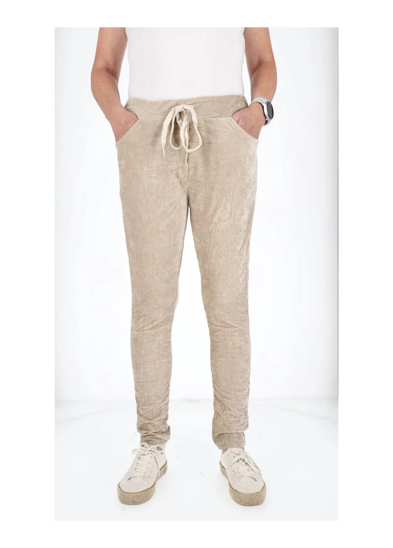Splash of Color Schlupfhose Damen Samt