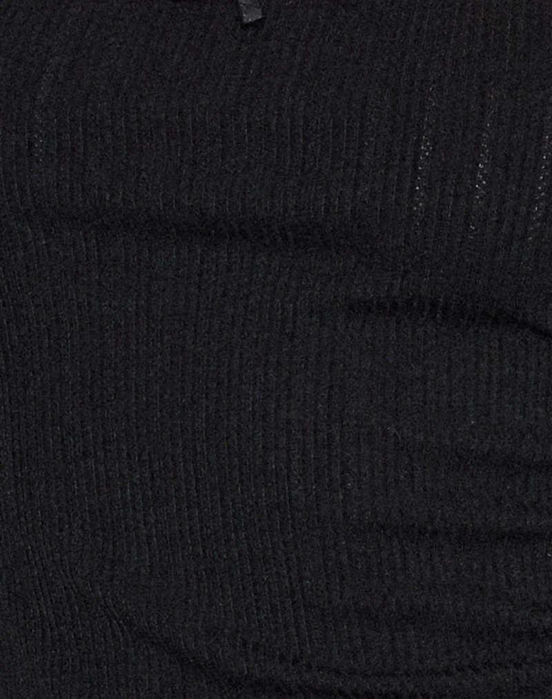 Brynn Cami Top in Schwarz