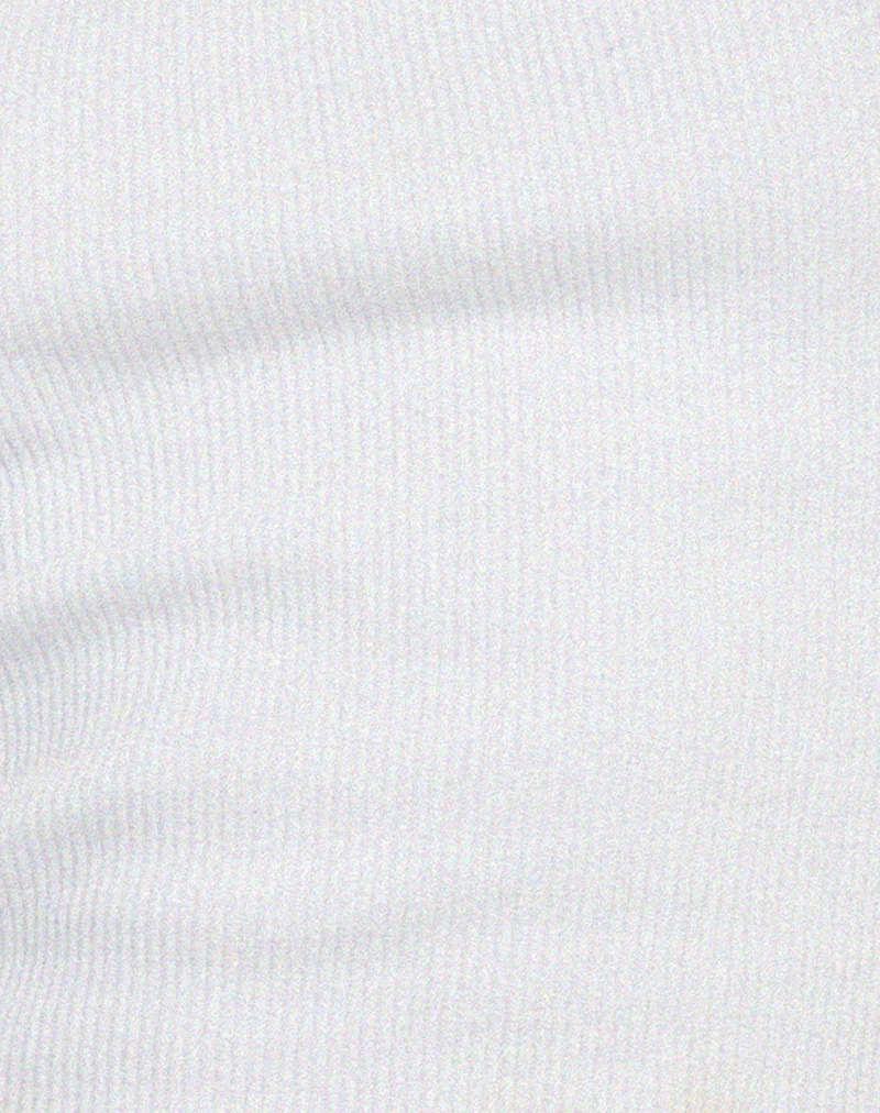 Roxe Vest Top in Weiß