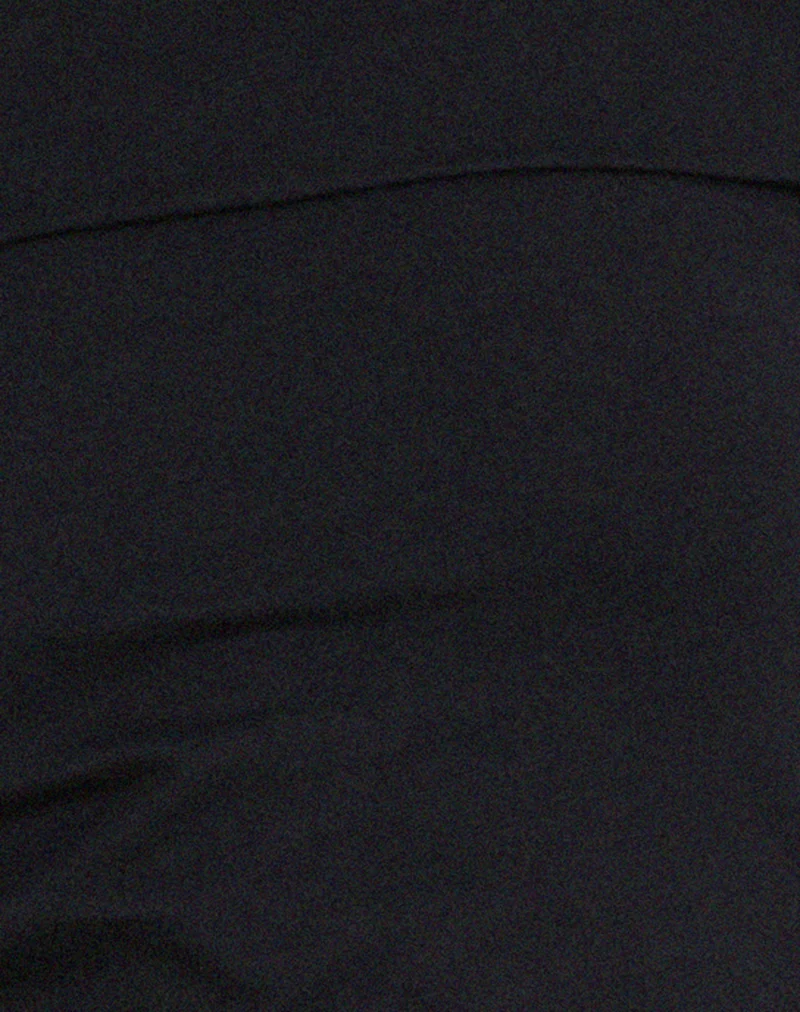 Sarina Top in Schwarz