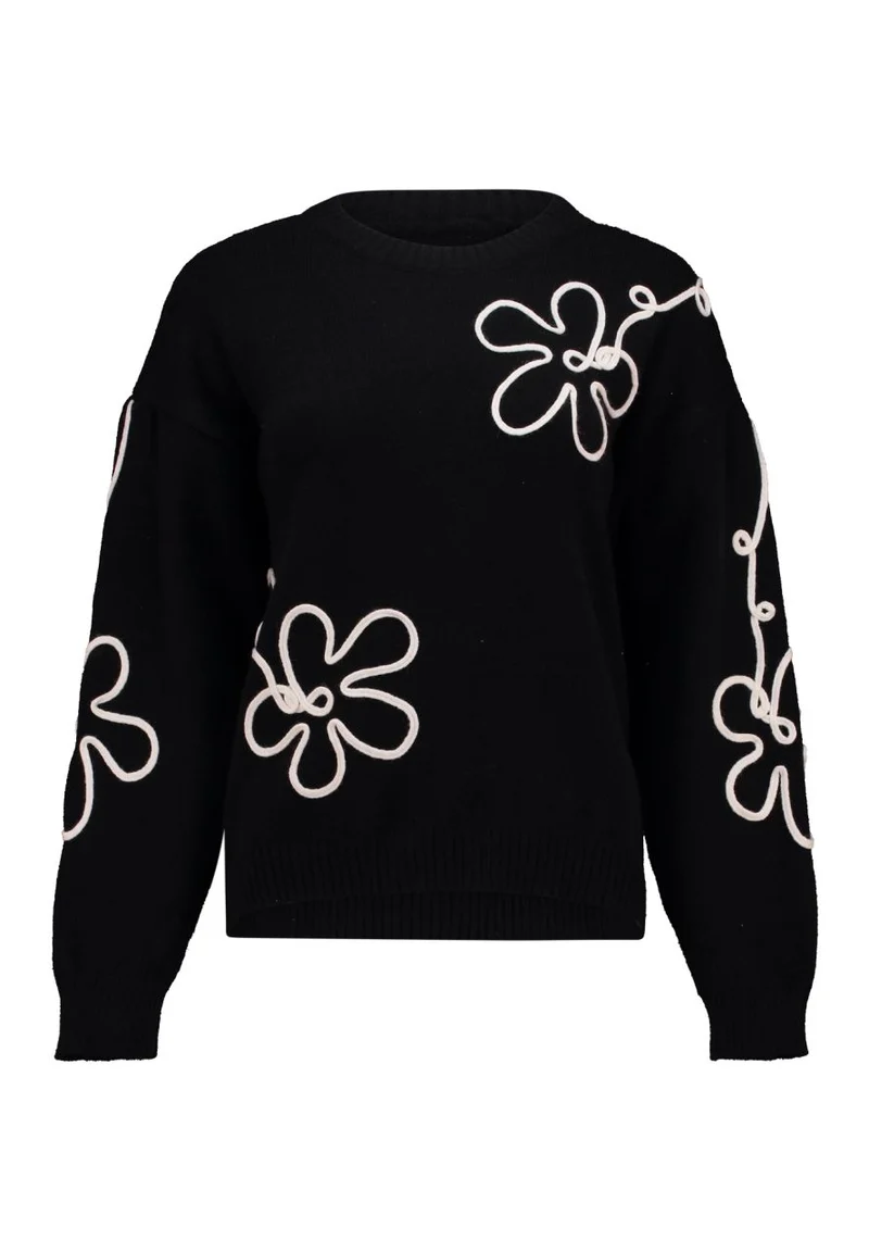 Pulli mit Blumen Damen