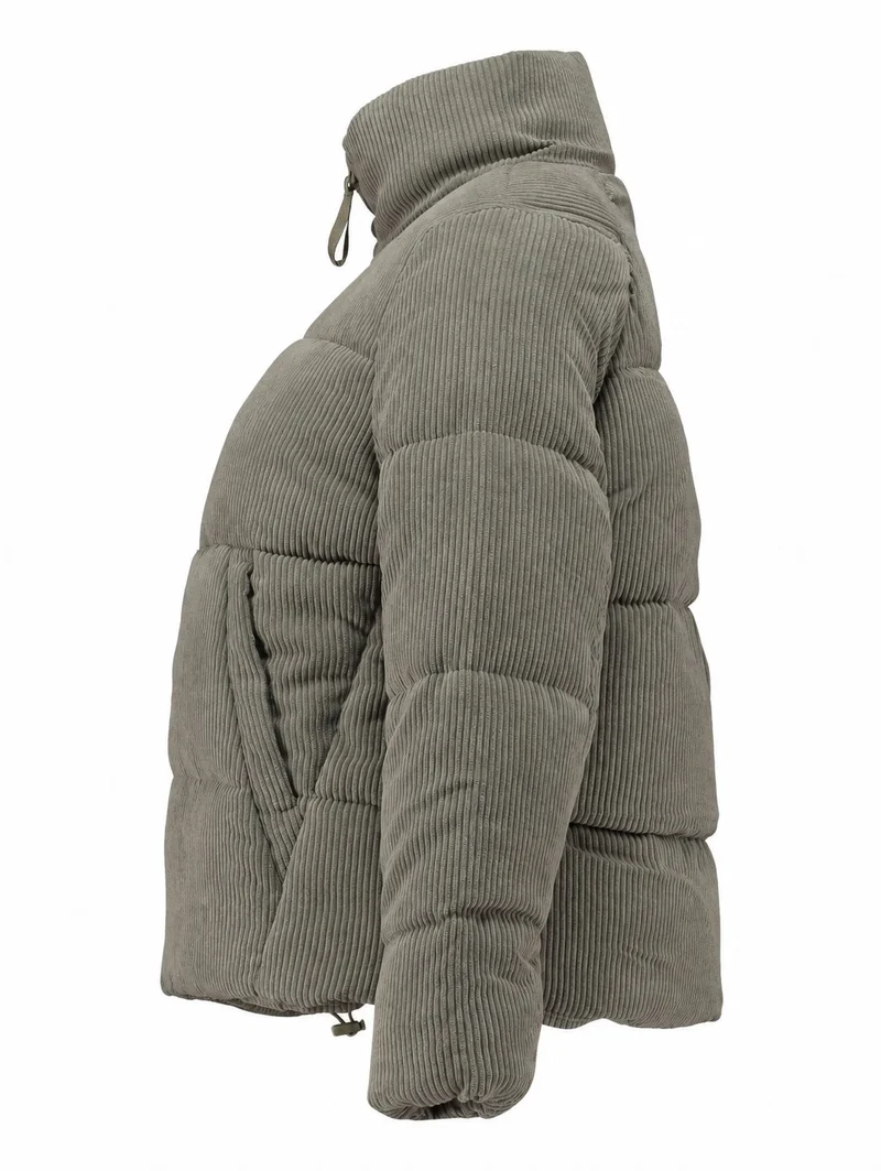 Cordjacke Damen gefüttert