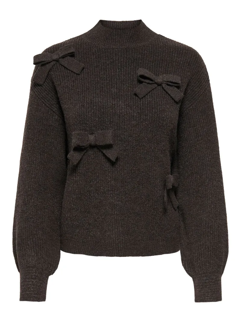 ONLLISA LS BOW PULLOVER KNT NOOS