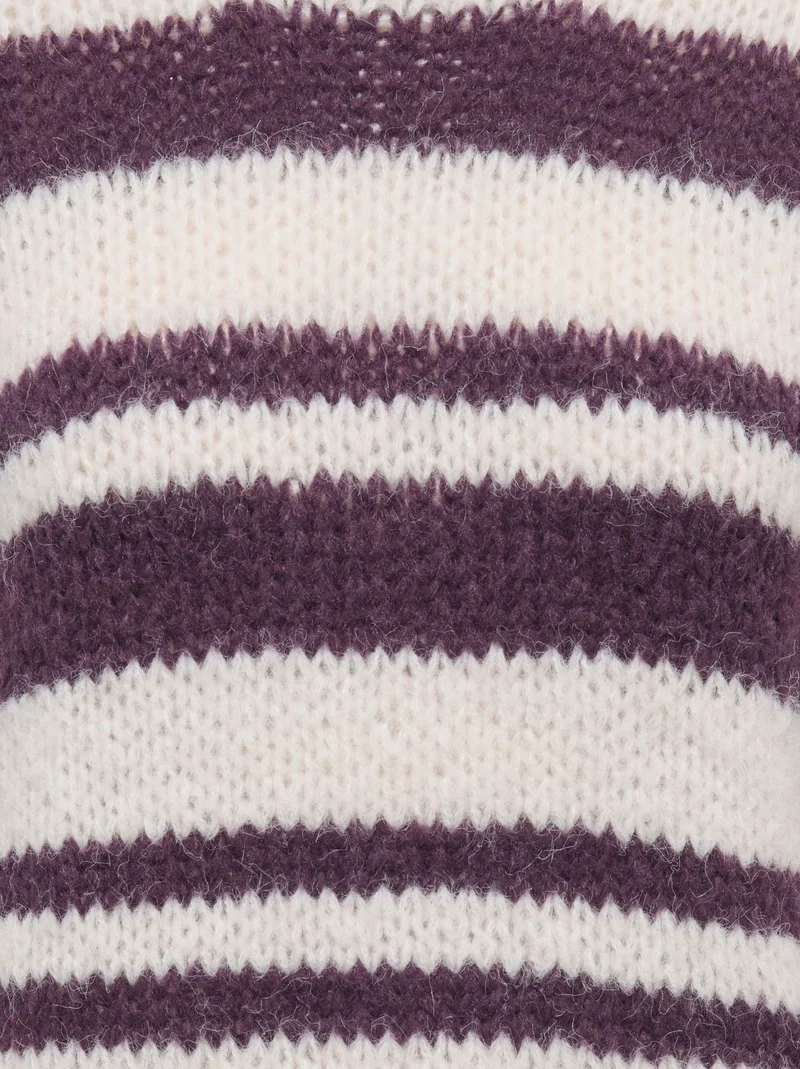 ONLNORDIC LS STRIPE O-NECK KNT