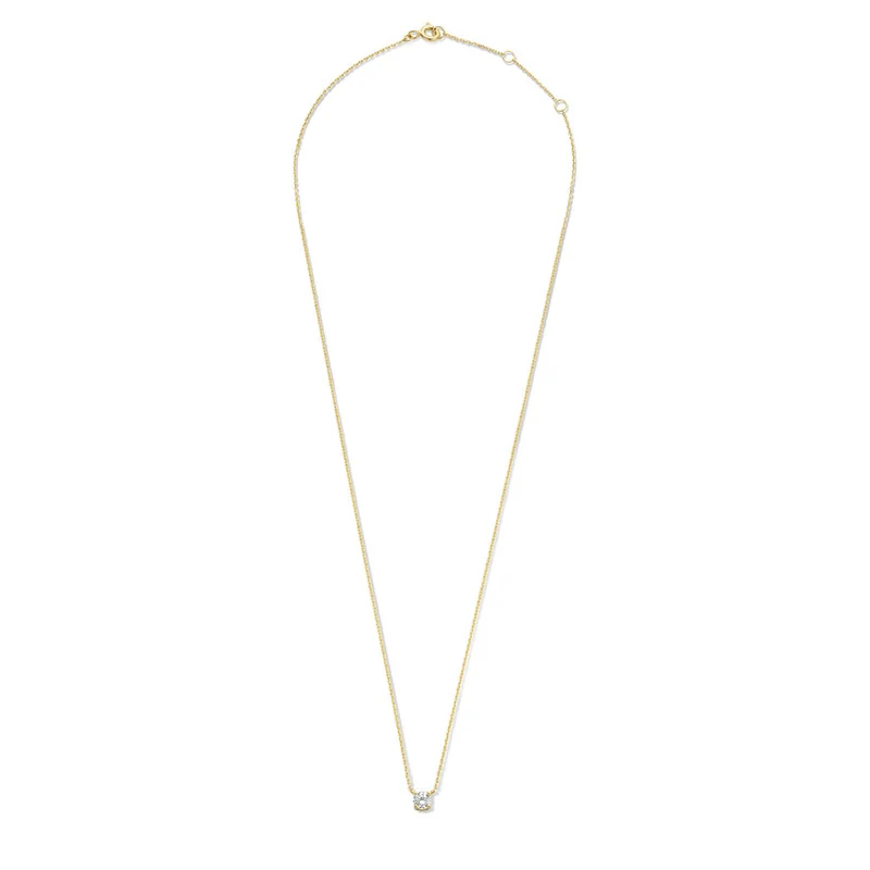 Isabel Bernard Cadeau d'Isabel 14 Karat | Gold Halskette und Armband Geschenksets IB90029