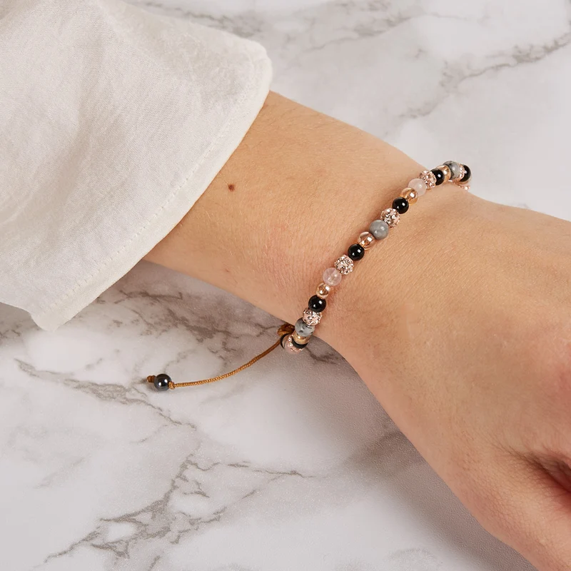 Karma Spiral damen Armband Mehrfarbig 84084