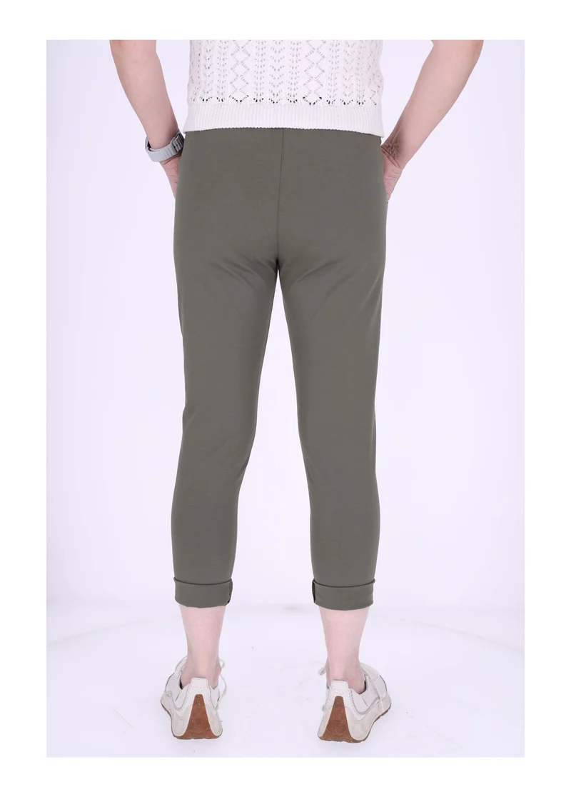 Damen Hose Splash of Color mit Gürtel