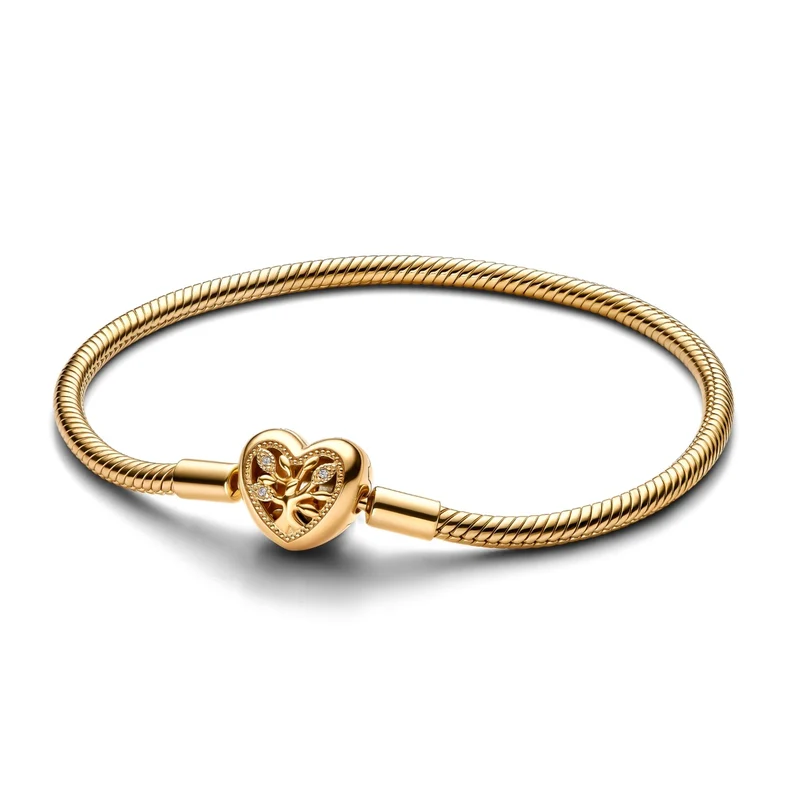 Pandora Moments 14 Karat Gold Plated Bracelet 563516C01-20