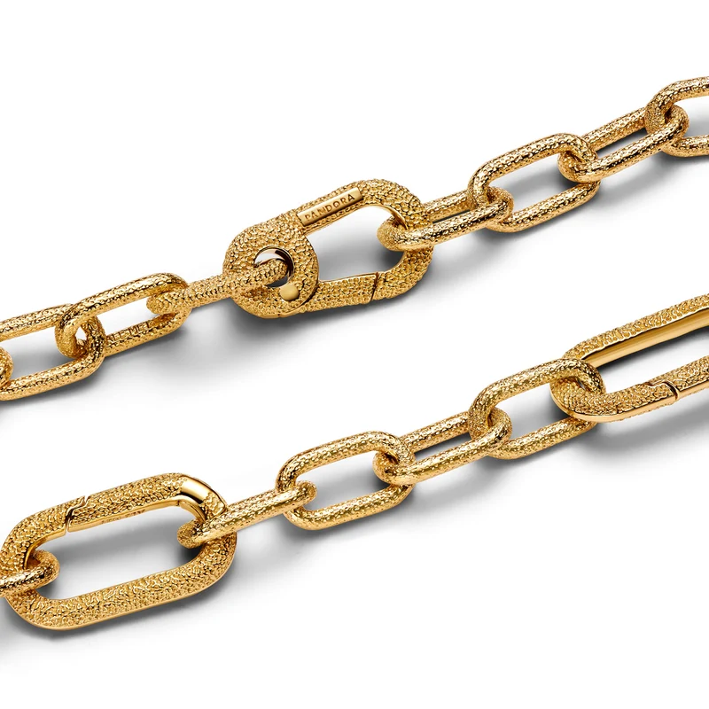 Pandora ME Gold Plated Small-Link Chain Bracelet 563829C00-4