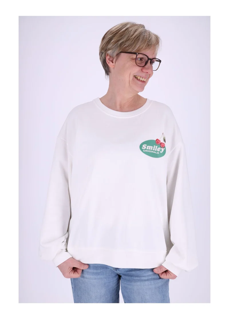 Splash of Color Damen Sweatshirt Kirschen