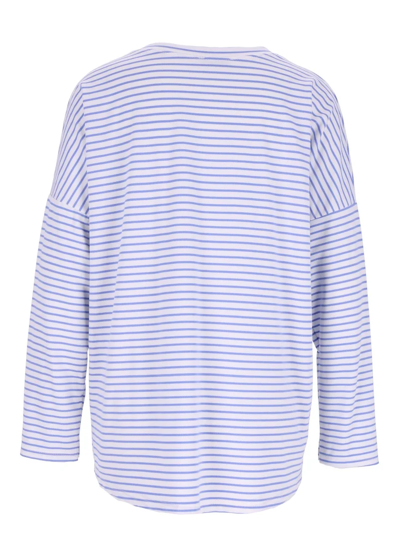 Splash of Color Damen Shirt Ringel