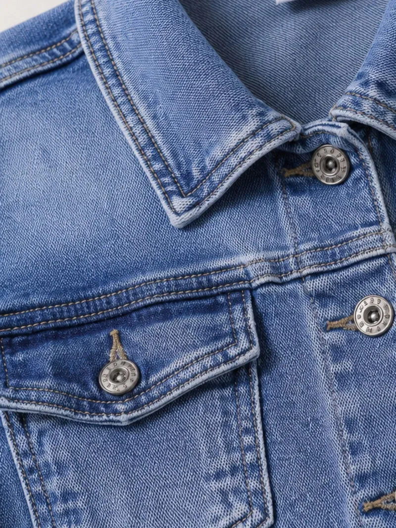 Splash of Color Damen Jeansjacke