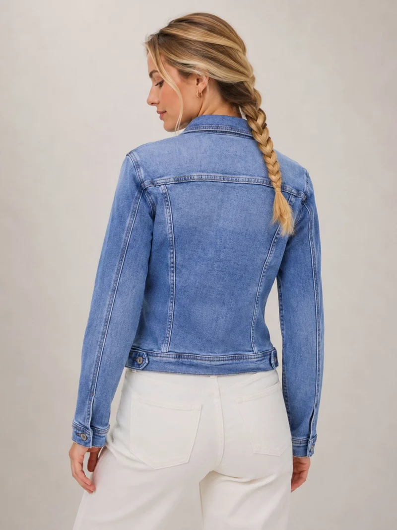 Splash of Color Damen Jeansjacke
