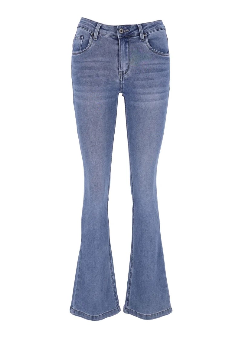 Splash of Color Damen Bootcut Jeans