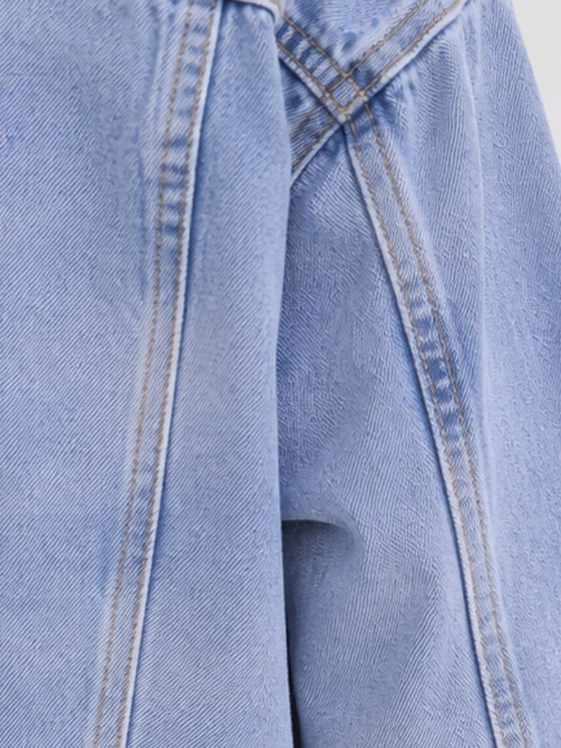 Splash of Color Cropped Jeansjacke