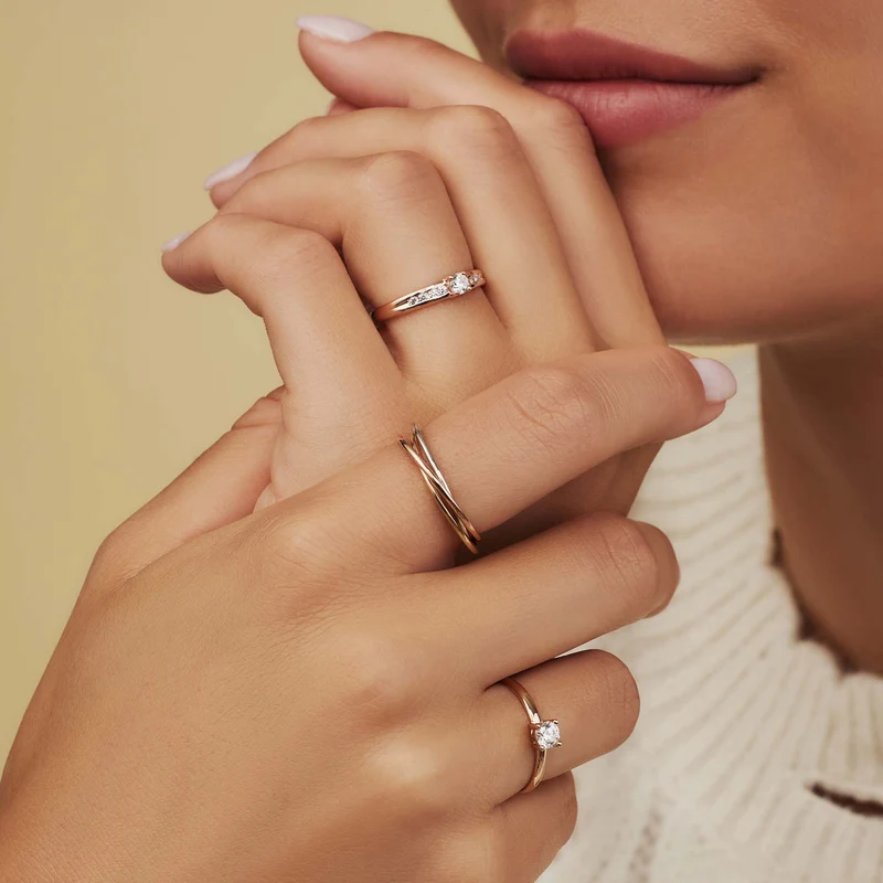 Isabel Bernard La Concorde Estee 14 Karat | Roségold Ring IB330075-50