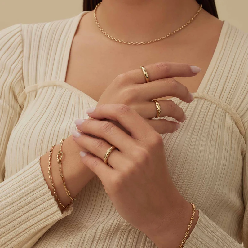 Isabel Bernard Rivoli Laura 14 Karat | Gold Ring IB330079-50