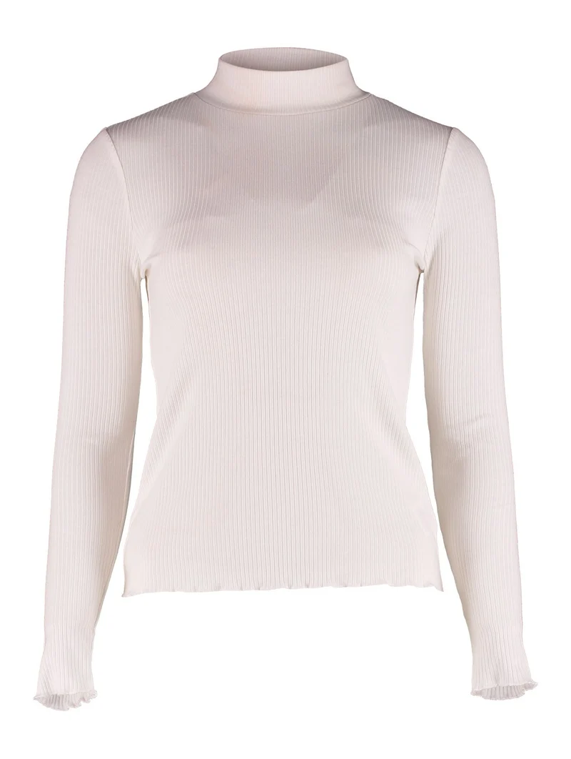 Hailys Langarmshirt Damen Gerippt