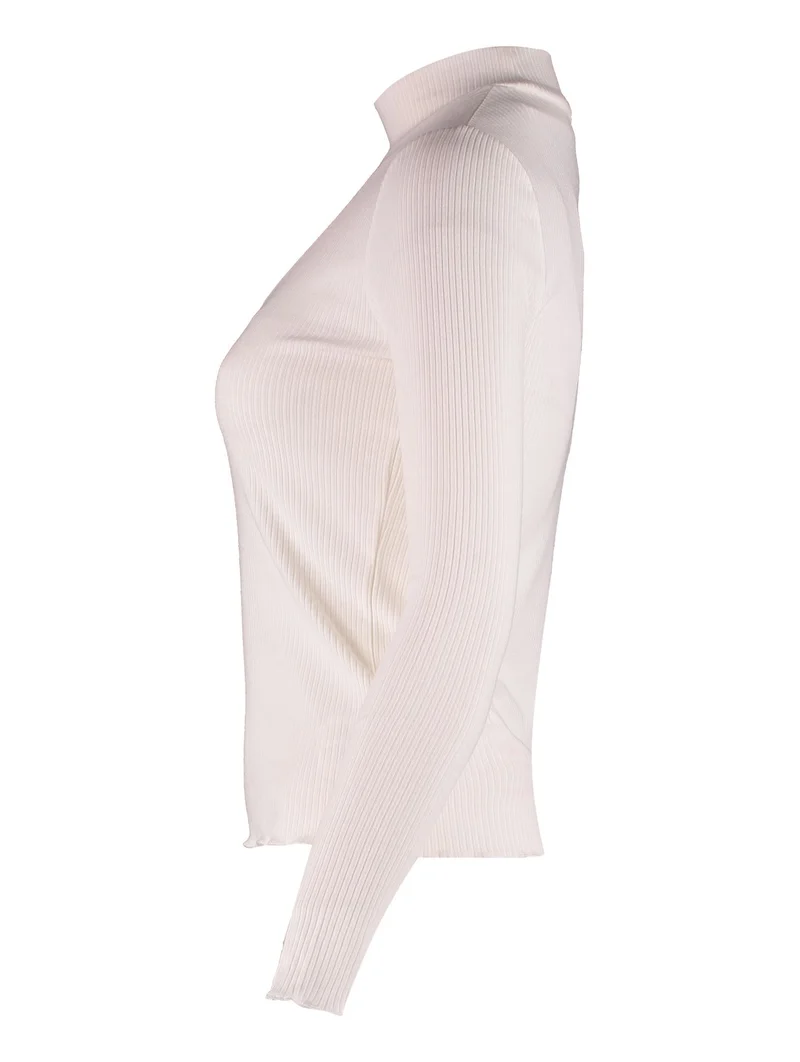Hailys Langarmshirt Damen Gerippt