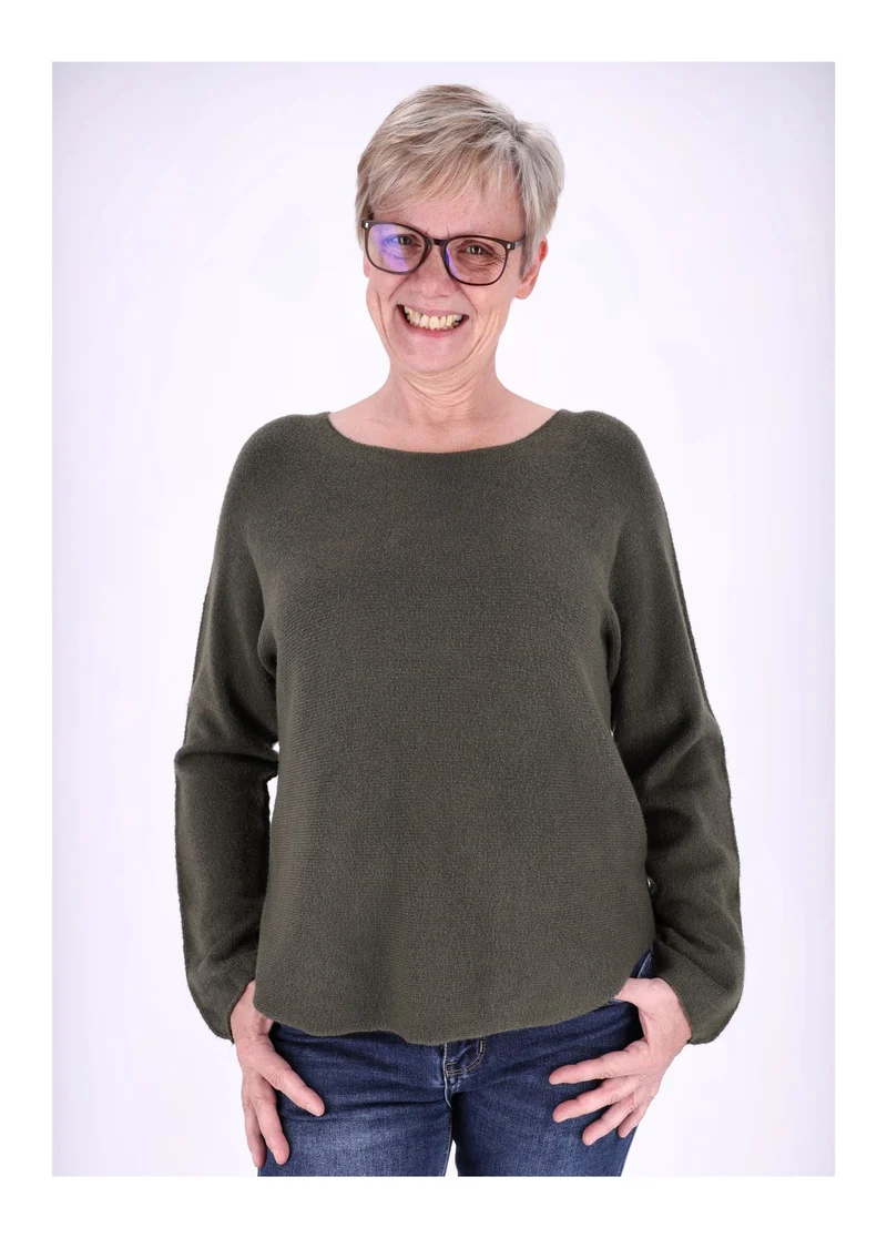 Splash of Color Strickpullover Rundhals Damen