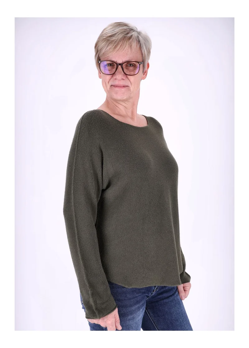 Splash of Color Strickpullover Rundhals Damen