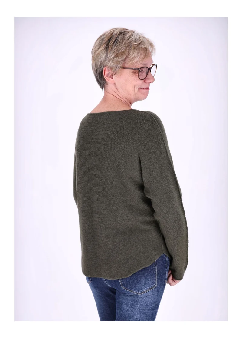 Splash of Color Strickpullover Rundhals Damen