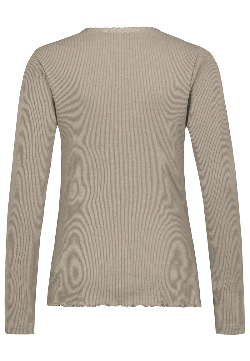 Authentic Style Langarm-Shirt V-Ausschnitt