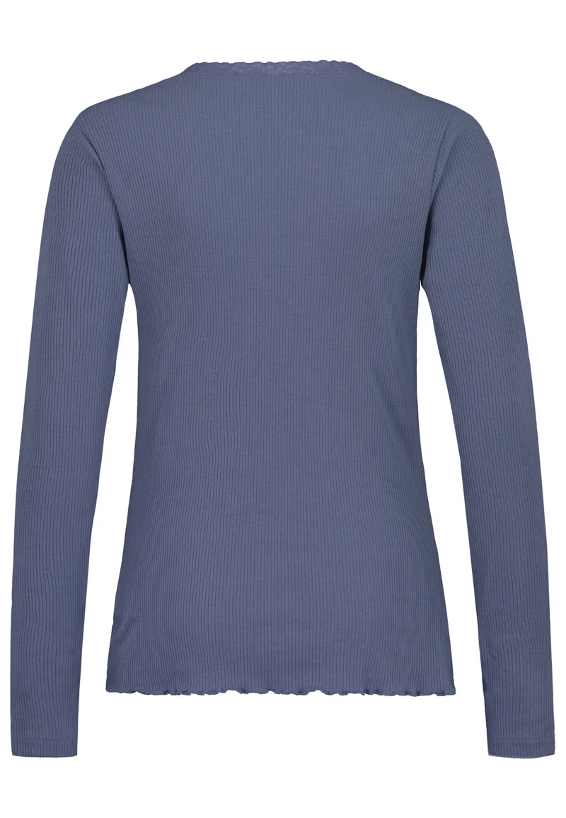 Authentic Style Langarm-Shirt V-Ausschnitt