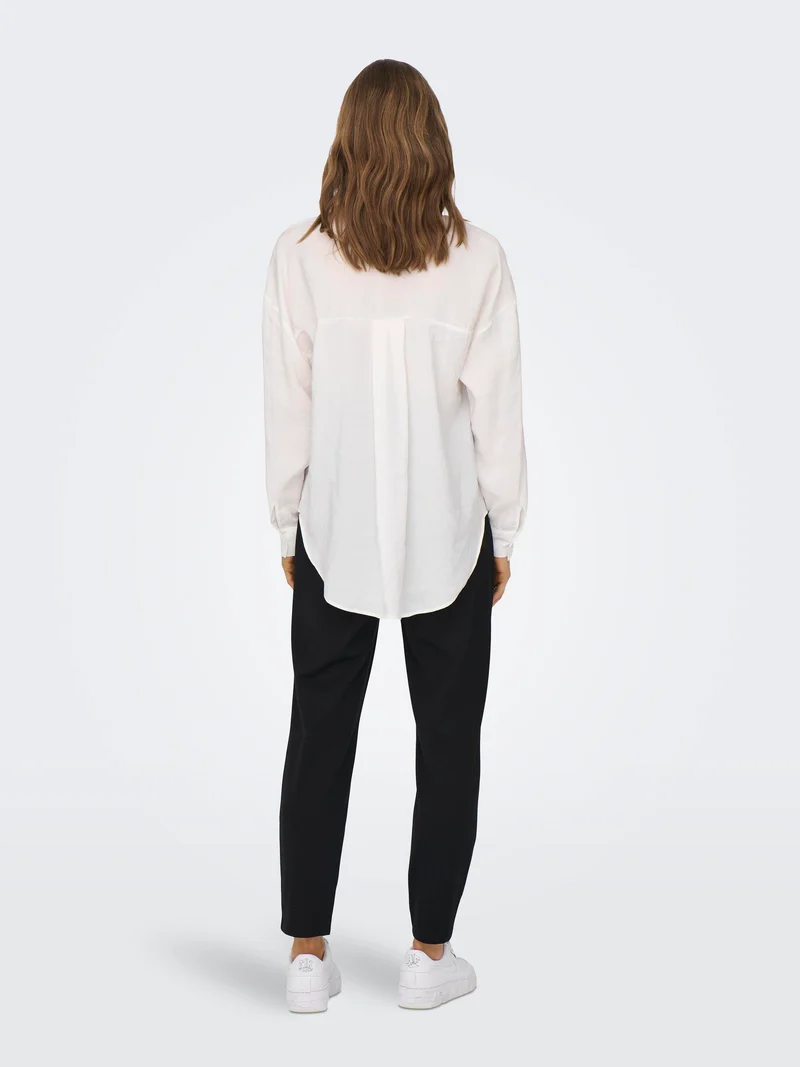 ONLY Modal Langarm Bluse Damen