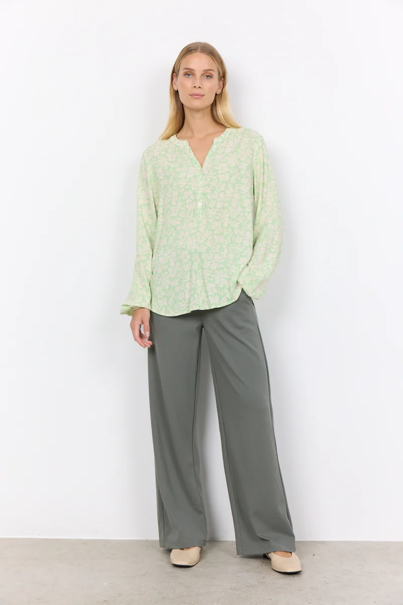 Soyaconcept Langarm Bluse aus Viskose