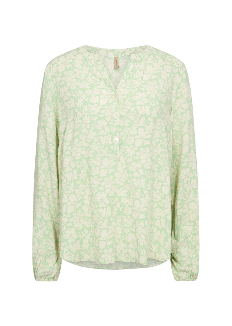 Soyaconcept Langarm Bluse aus Viskose