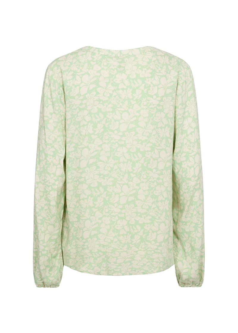 Soyaconcept Langarm Bluse aus Viskose