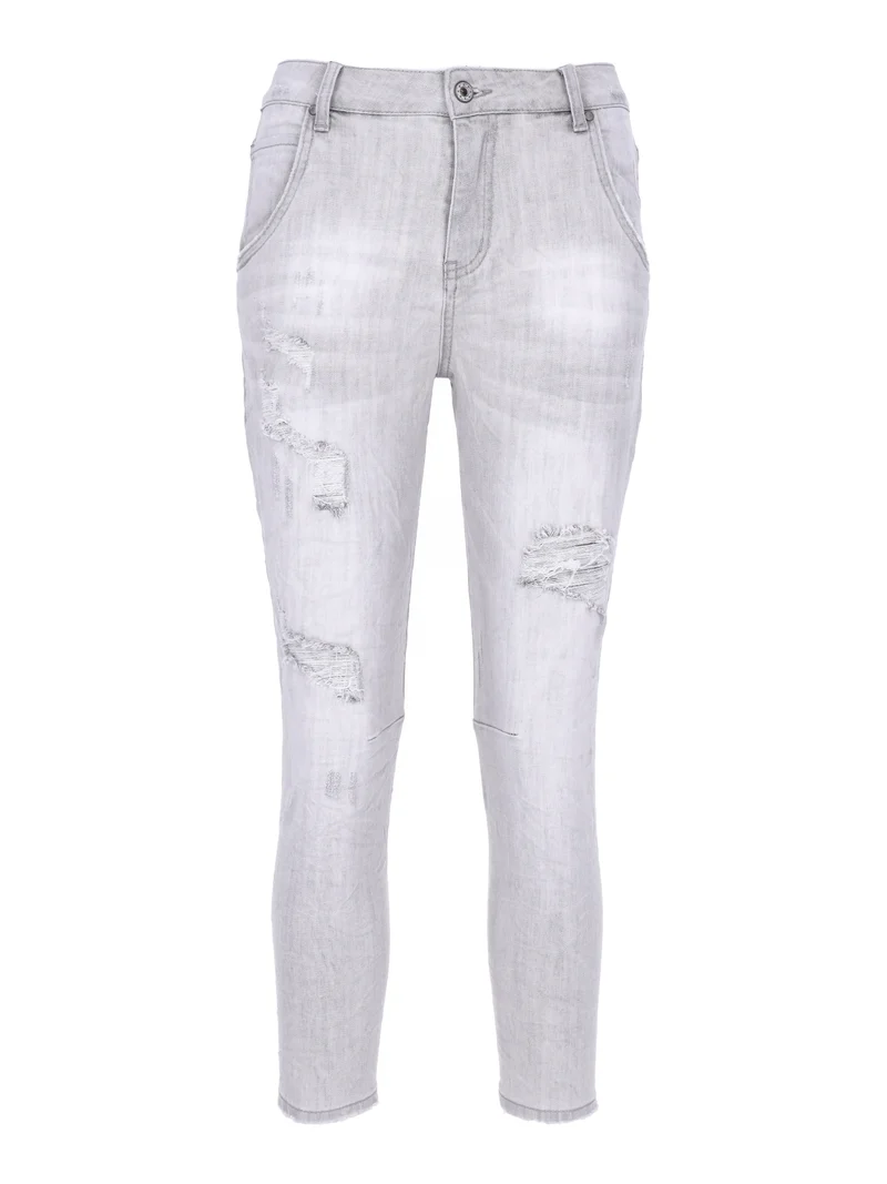 Splash of Color Destroyed Jeans Damen