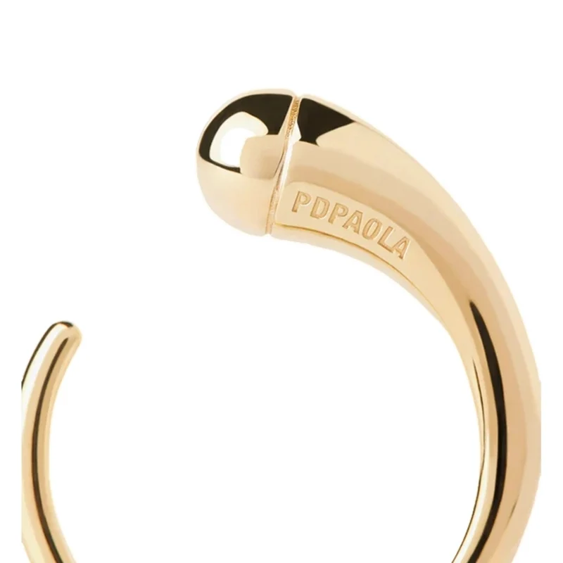 P D Paola New Essentials 925 Sterling Silver Ring with Gold Plating AN01-D01-10