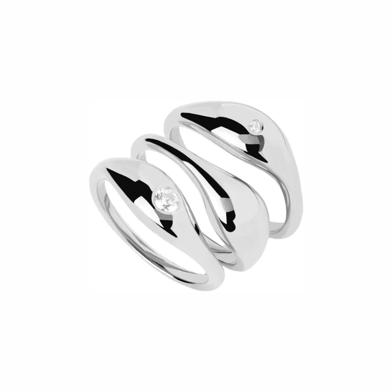 P D Paola The New Essentials damen Ring Silber AN02-994-10