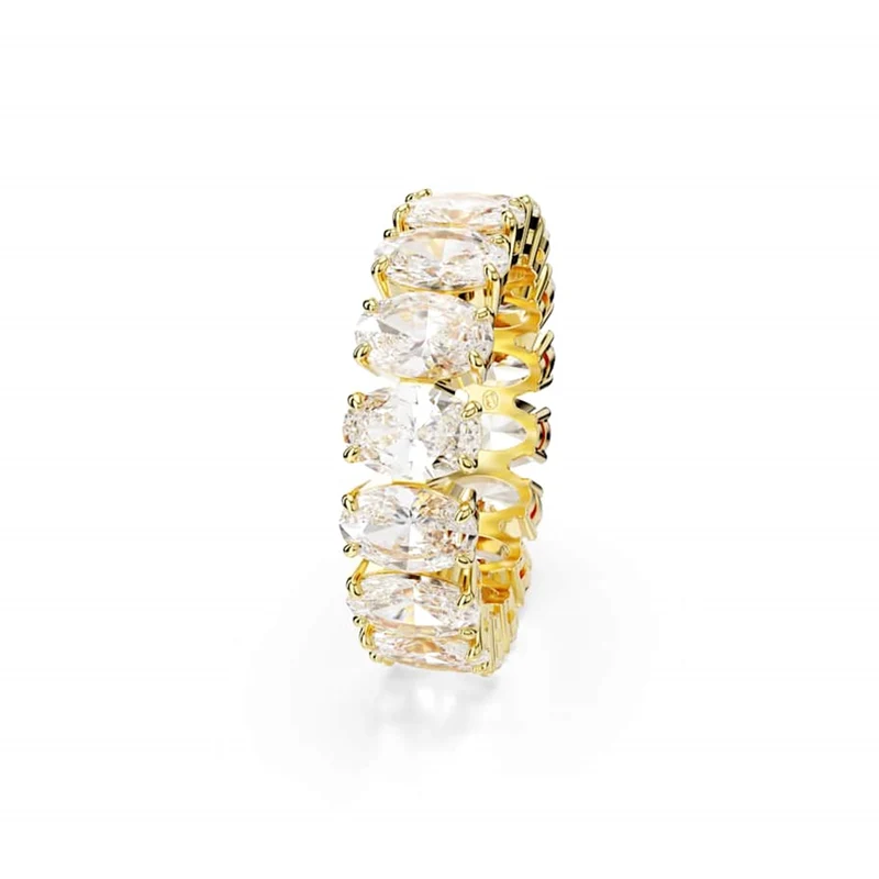 Swarovski Matrix Gold Coloured Ring 5707188