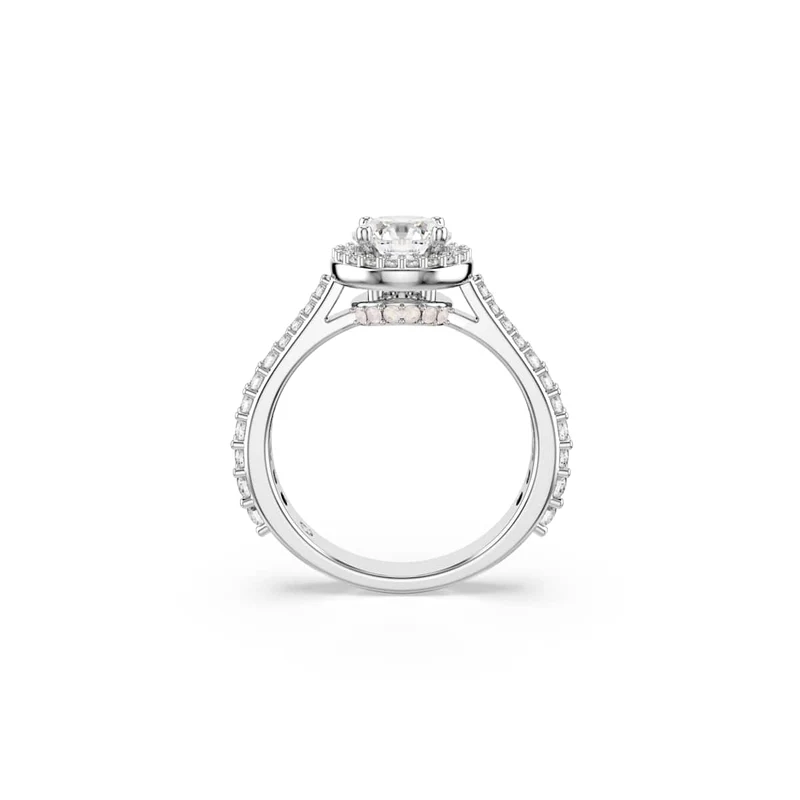Swarovski Re Una Angelic Silver Coloured Ring 5717927