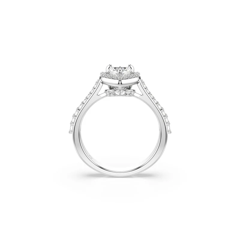 Swarovski Una Angelic Silver Ring 5744047