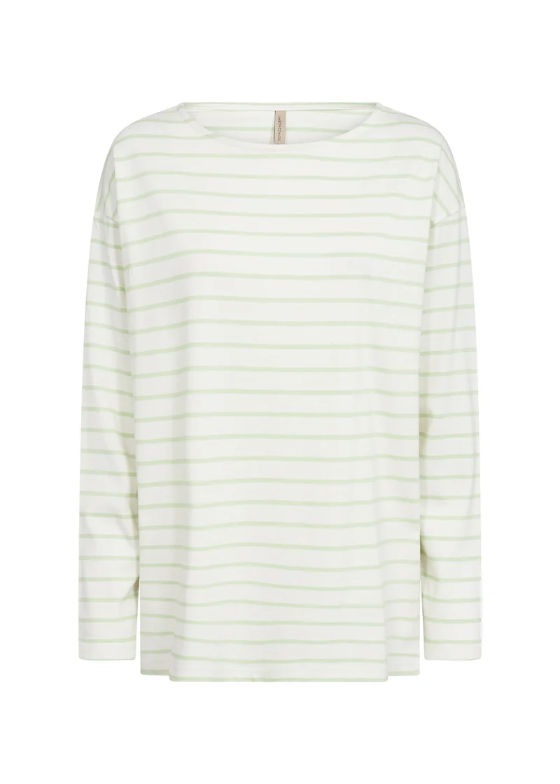 Soyaconcept Damen Langarmshirt Baumwolle